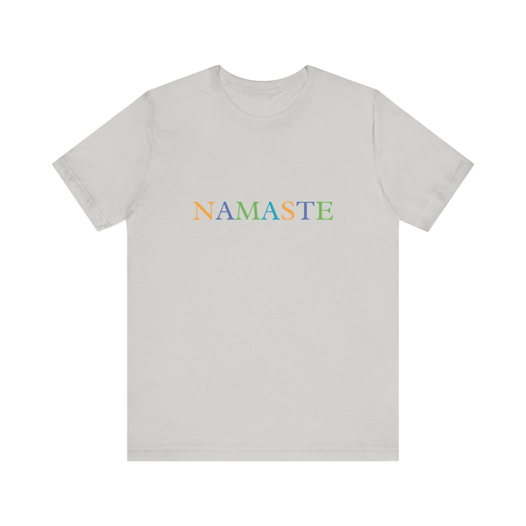 Tramunquiero NAMASTE Unisex T-Shirt mit Rundhalsausschnitt