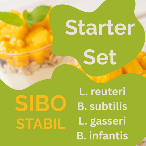 Startovací sada L. reuteri, B. subtilis, L. gasseri, B. infantis-jogurt | Sibostabil