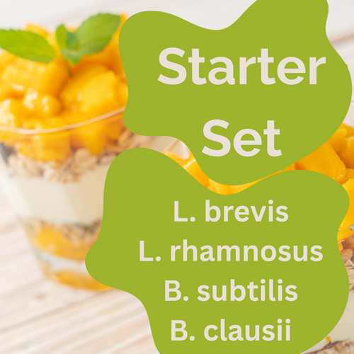 Startovací sada L. brevis, L. rhamnosus, B. subtilis, B. clausii jogurt | Sporenbalance